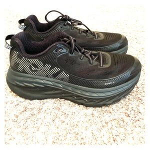 Black Hoka One One sneakers